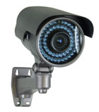 medium resolution varifocal infrared bullet security camera