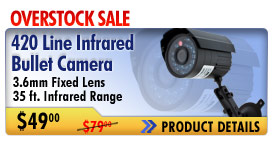 infrared bullet camera on sale for $49