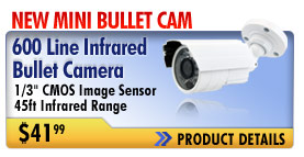 new infrared bullet camera