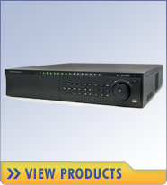 Embedded and PC-Based DVRs that can support from 16 up to 24 security cameras.