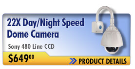 22X Day/Night Speed Dome Camera