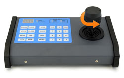3D pan tilt zoom ptz controller joystick