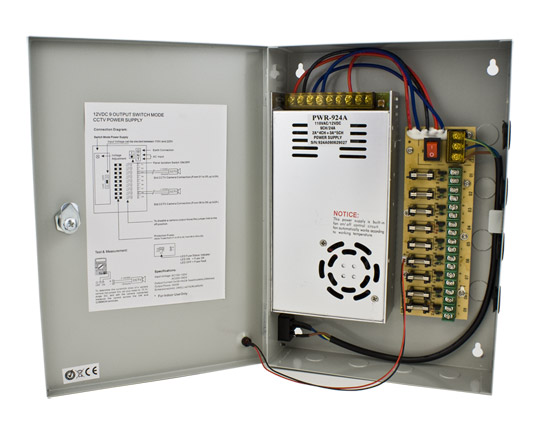 PWR924A amp details