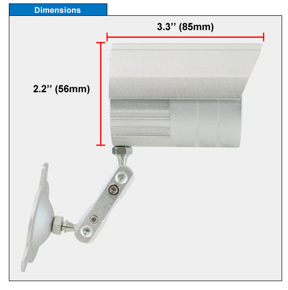 DIRB540 Dimensions