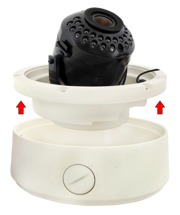 DKCIAD600VS Infrared Dome Camera