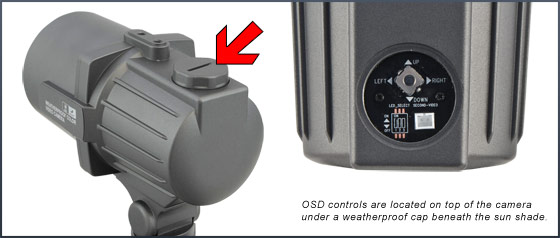 DKCIB600VS OSD Controls