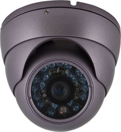medium resolution infrared dome security camera