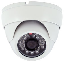 medium resolution infrared dome security camera