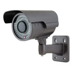 medium resolution varifocal infrared bullet security camera