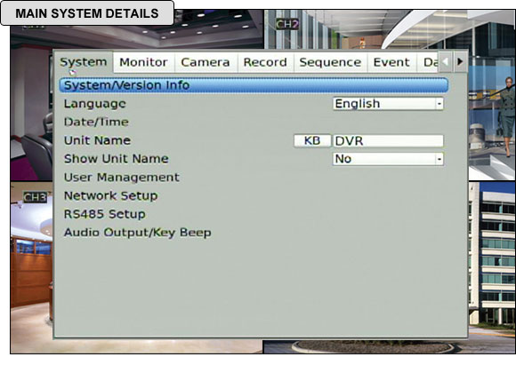 H Series System Setup