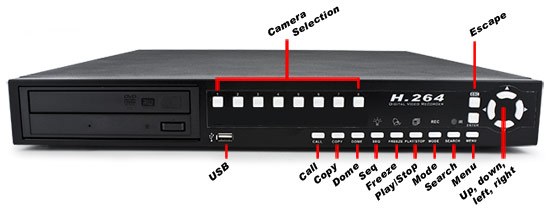 Front of DDVRH8