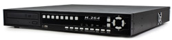 8 camera h.264 triplex embedded dvr with remote viewing and CDRW