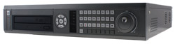 8 Camera H.264 Premium Hybrid Embedded DVR w/ DVD-RW backup