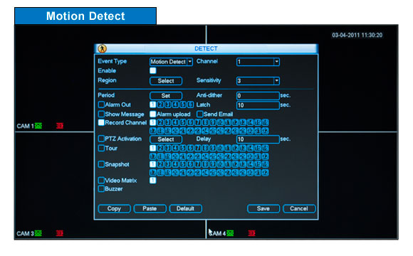 VR Embedded Motion Detect