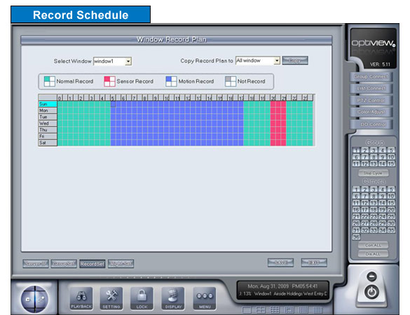 DVR4800 Screen Shot